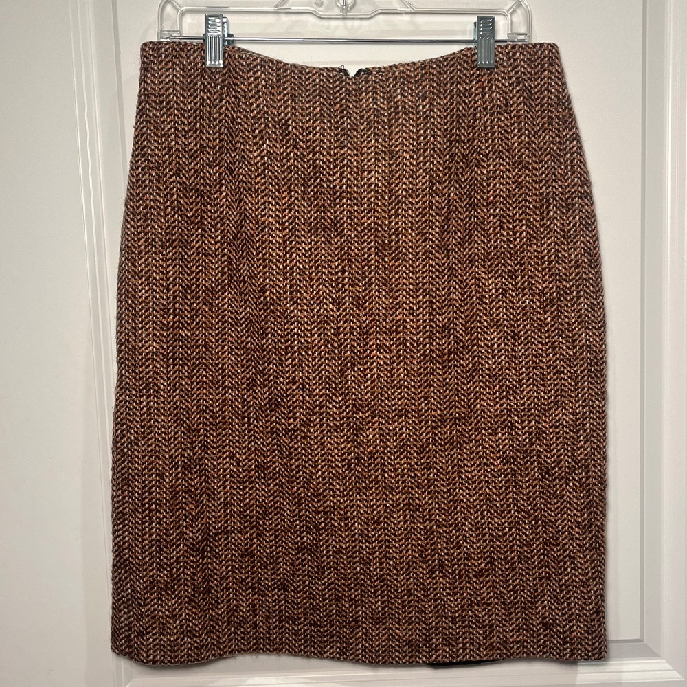 Pendleton Tweed No. 2 Pencil Skirt, Size 8